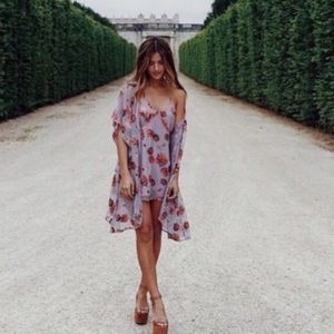 For Love & Lemons sunset mini dress